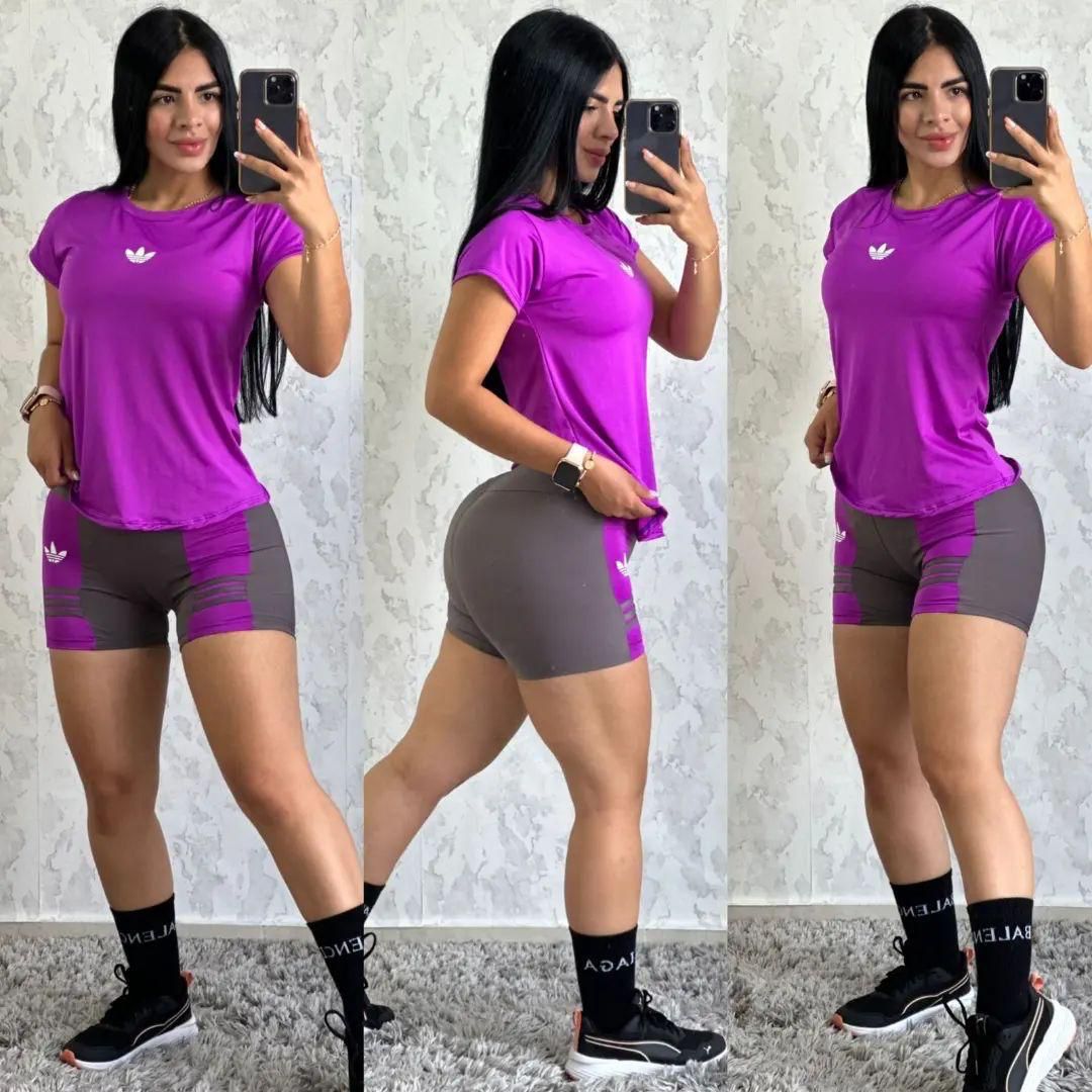 CONJUNTO CAMISETA Y LICRA ADIDAS PARA MÁXIMO RENDIMIENTO